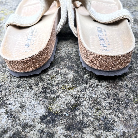 Arcopedico Vega Knit Beige Thong Sandal - Size EU 41 (US 9.5 - 10) - Picture 7 of 10